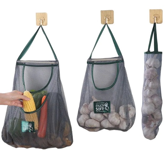 Functional Hanging Mesh Bags Various Sizes