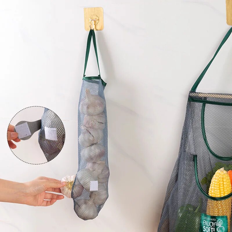 Functional Hanging Mesh Bags Various Sizes