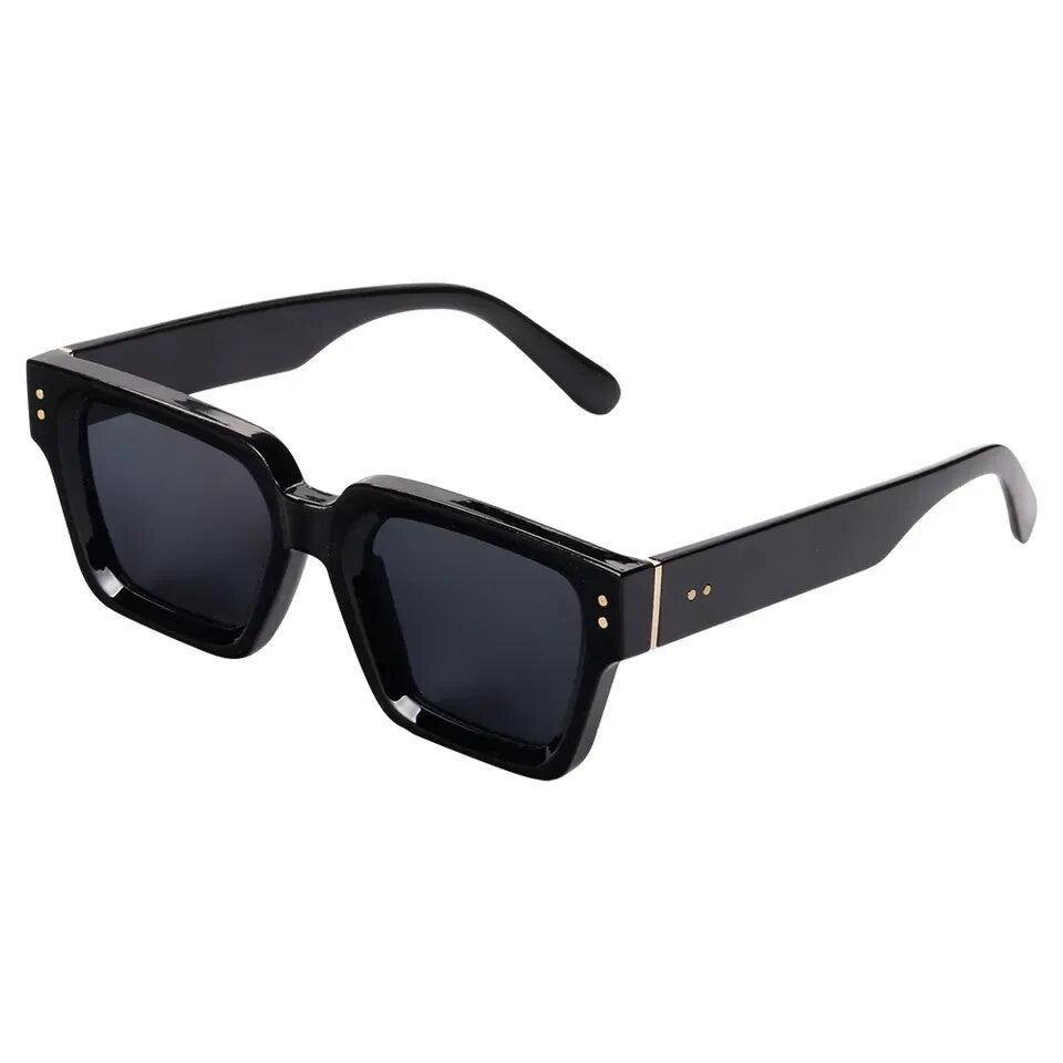 Square Thick Frame Sunglasses