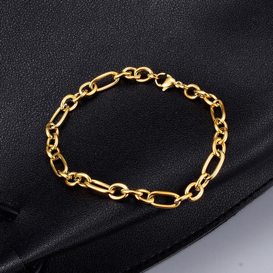 Gold color 21cm Loop bracelets