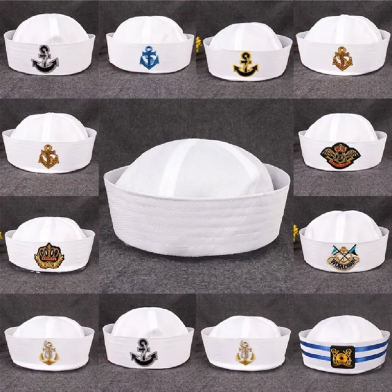 White Sailor Hats