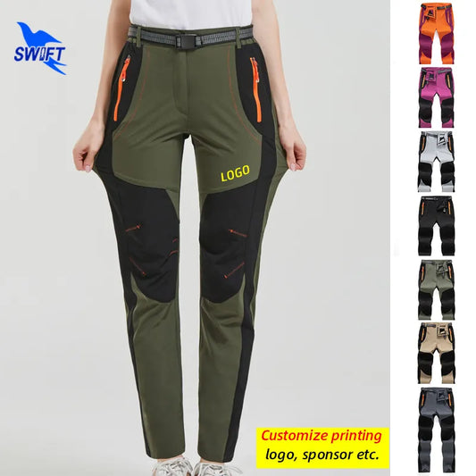 Light Tactical Sailing Pants for Women Zipper Pockets