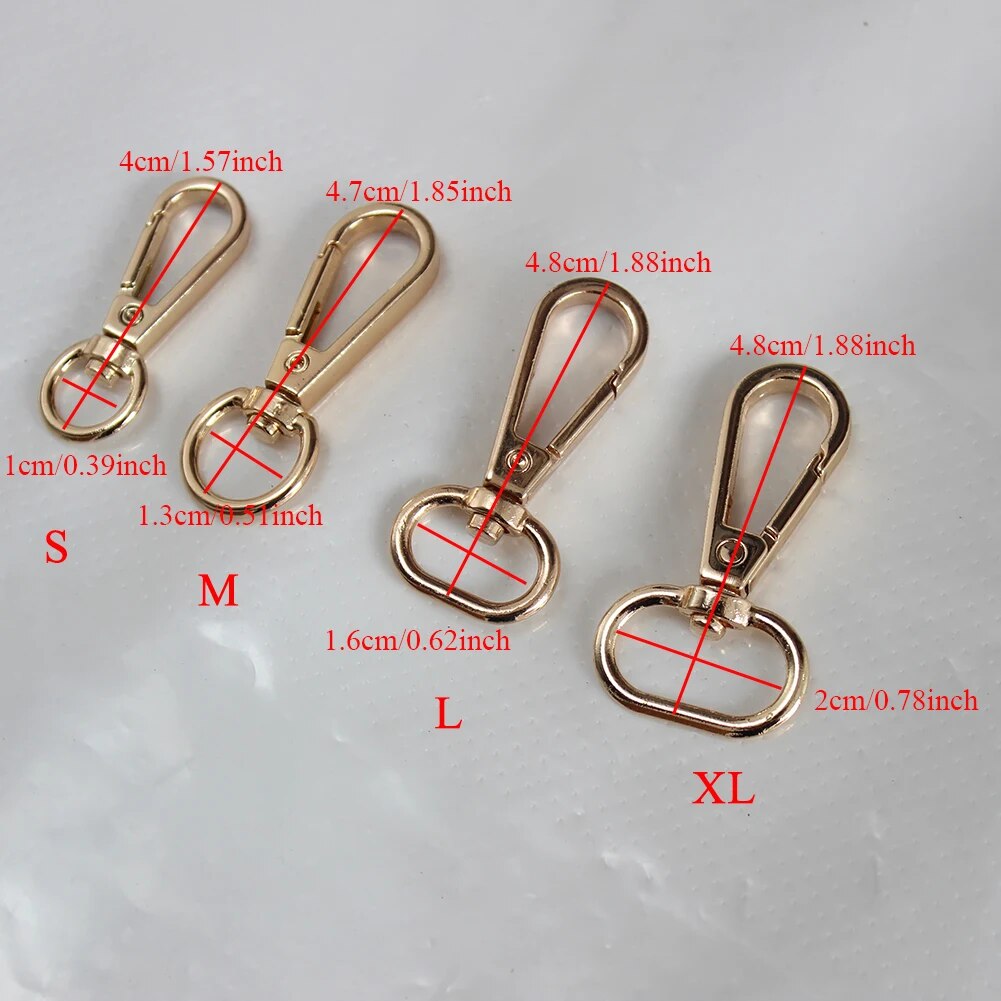 5pcs Metal Swivel Snap Hook for bags