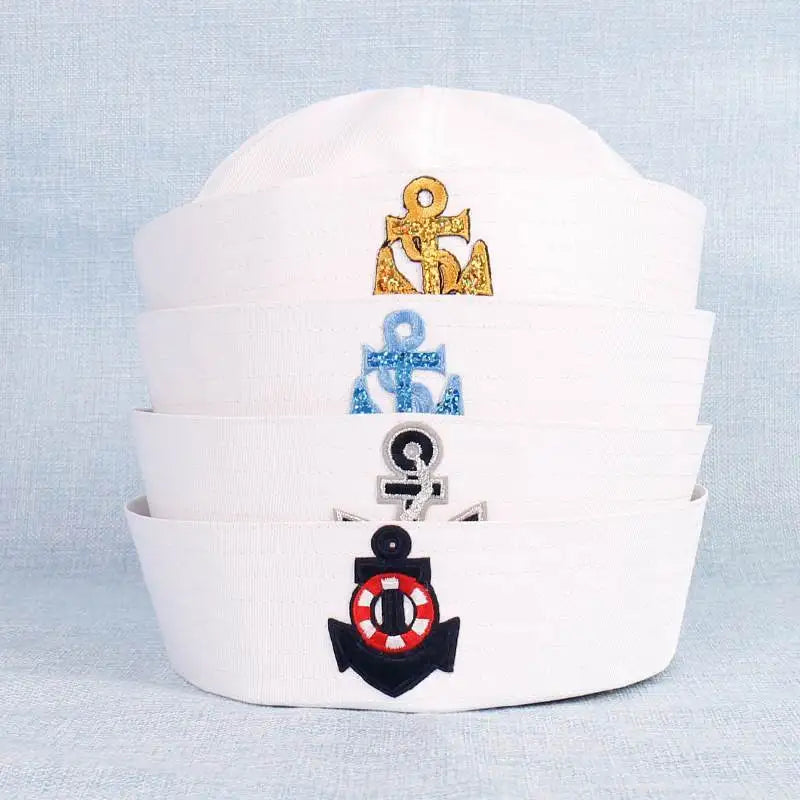 White Sailor Hats