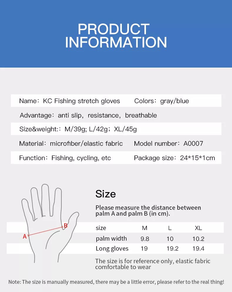 4 Open Finger Design Anti Slip Sailing Gloves