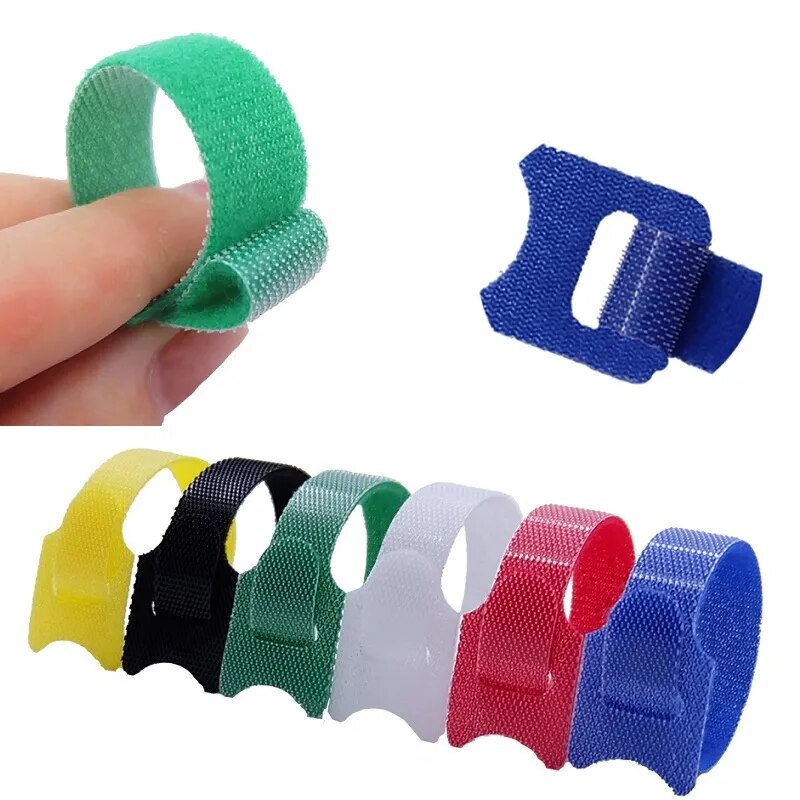 Reusable Plastics Nylon Hook Cable Ties with Loop