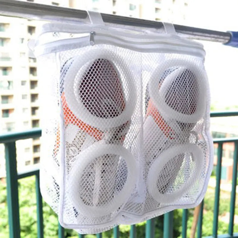 Square Mesh Bag Shoe Storage and Laundry