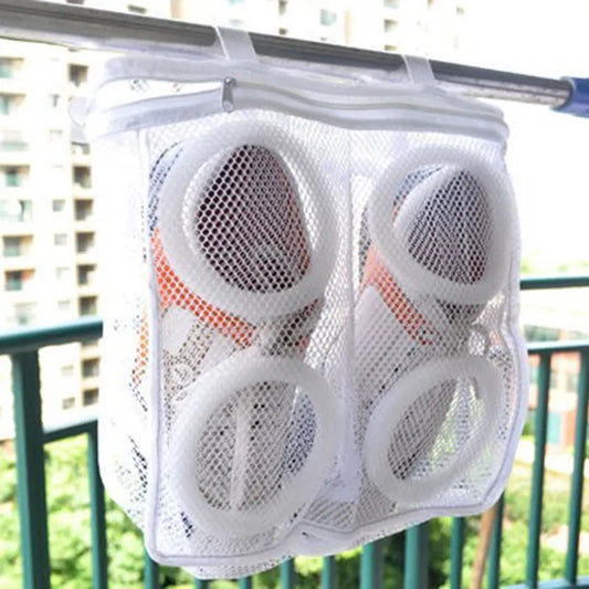 Square Mesh Bag Shoe Storage and Laundry