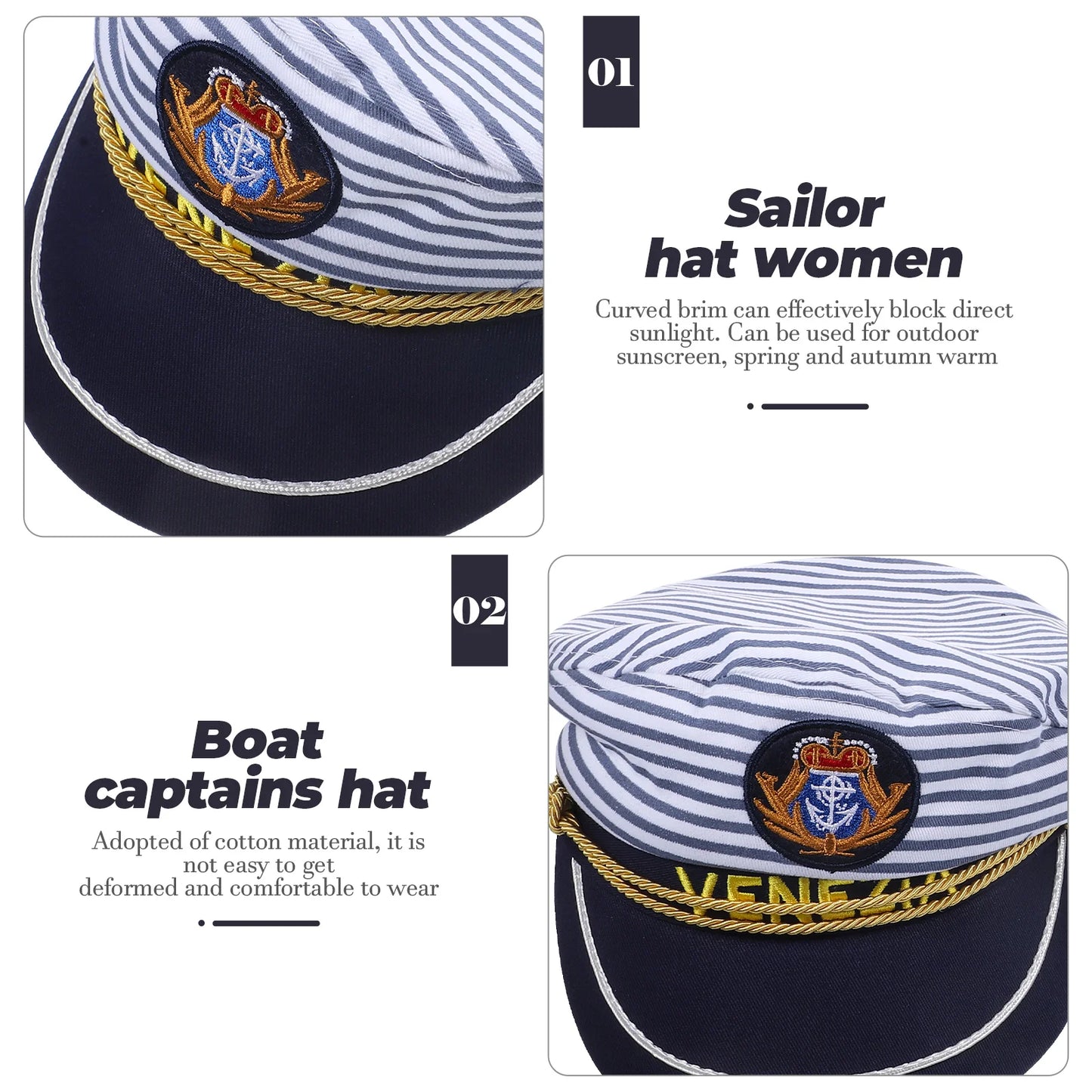 Venice Captains Hat