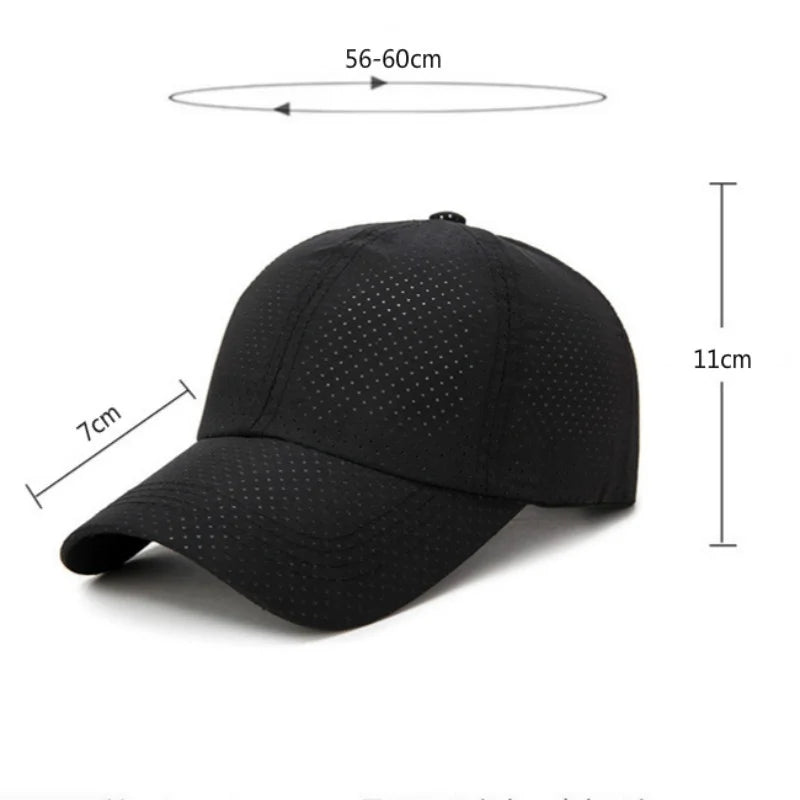 Quick Dry Full Mesh Baseball Hat