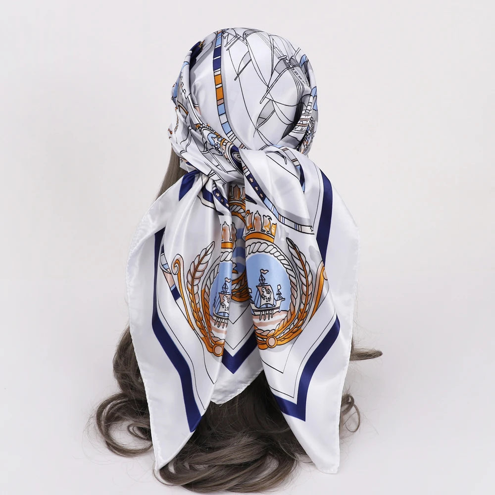 Nautical Square Scarves