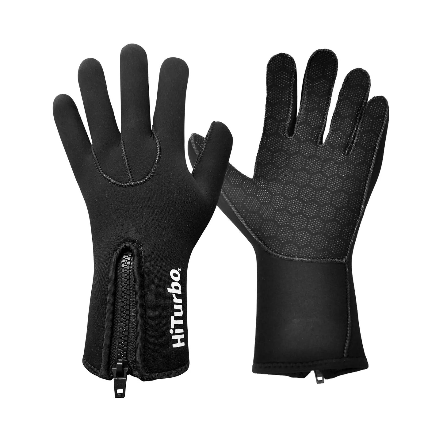 3mm Neoprene Sailing Gloves with Zipper on Wrist