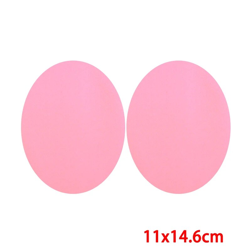 2pcs Iron On Elbow Patches 30 color