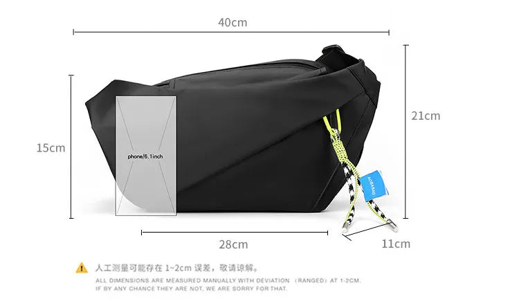 Waterproof Large Capacity Messenger Bag