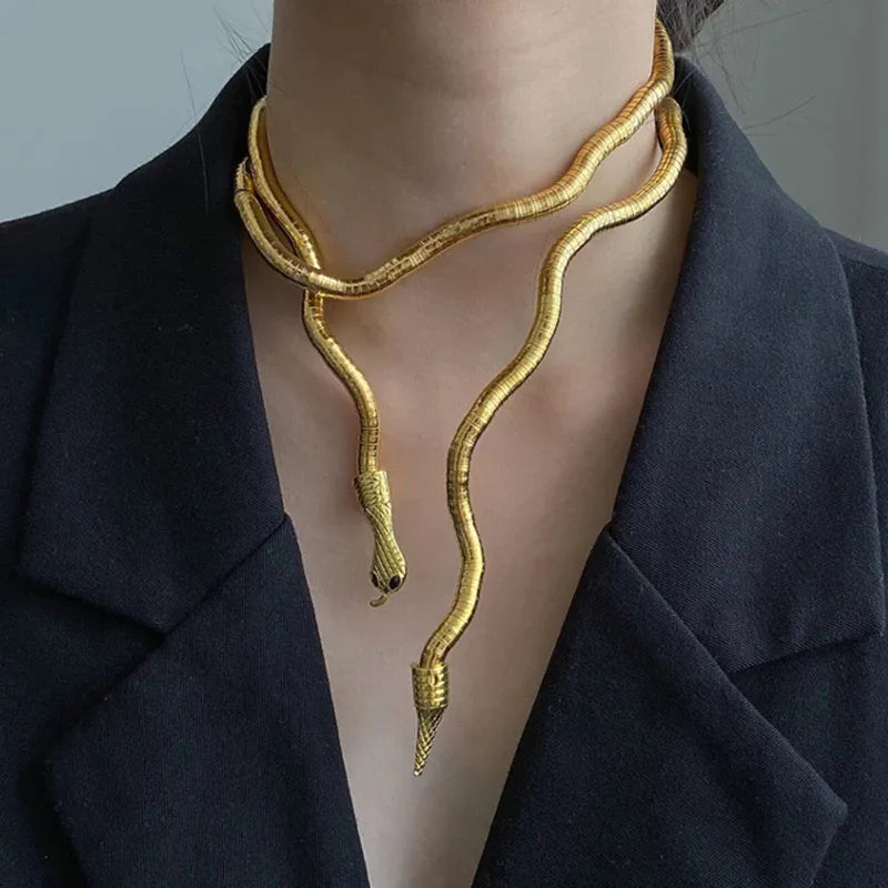 Snake Necklace and Bracelet