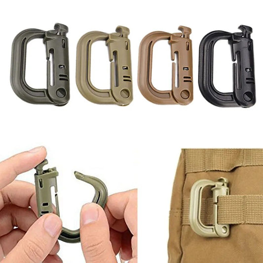 Plastic Locking Carabiner Clip Hook for Bags