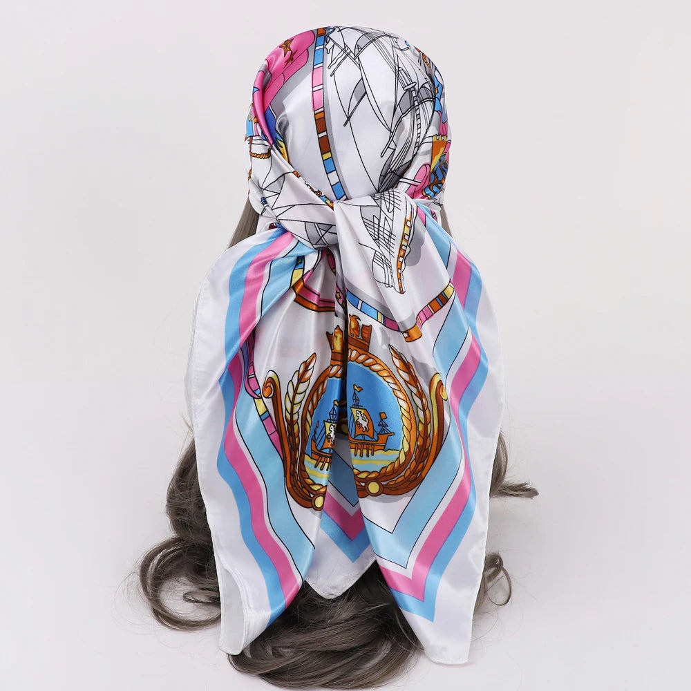 Nautical Square Scarves