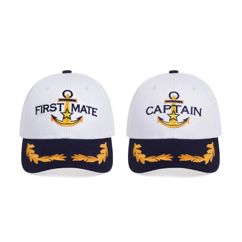 Vintage Captain and First Mate Baseball Hat