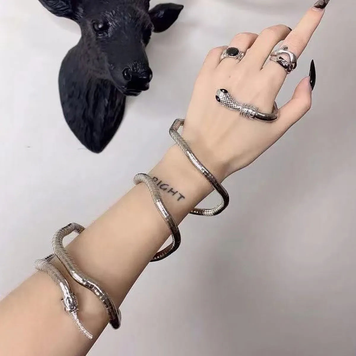 Snake Necklace and Bracelet