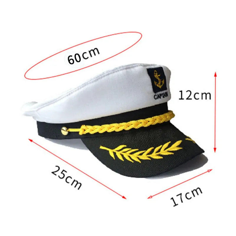 Adjustable Captains Hat