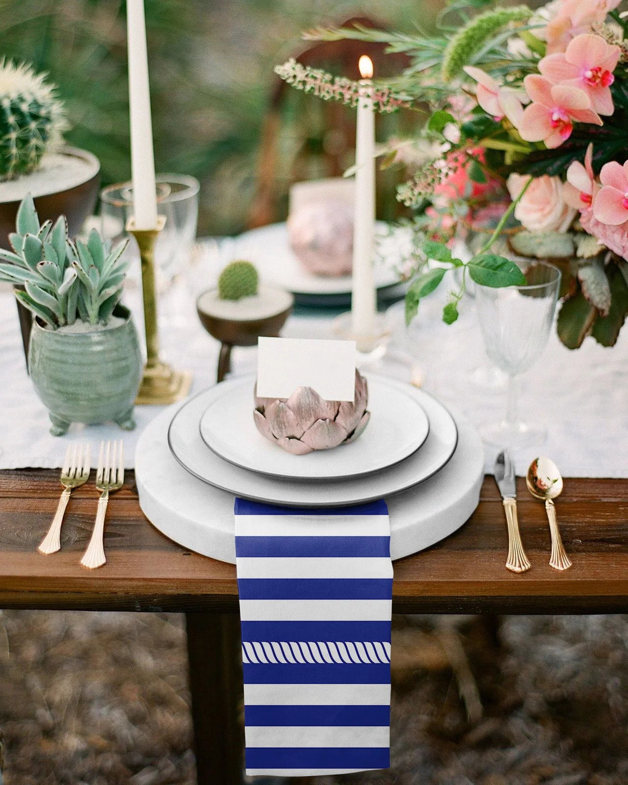 Anchor and Rowing Table Napkins