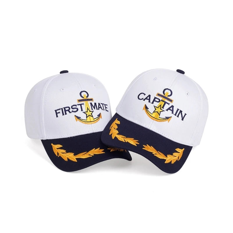 Vintage Captain and First Mate Baseball Hat