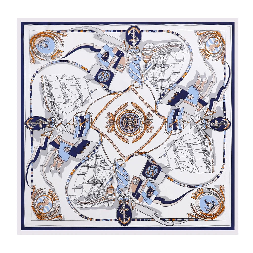 Nautical Square Scarves