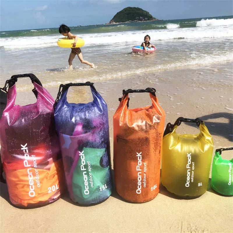 PVC Waterproof Dry Bag 2L 5L 10L 15L 20L